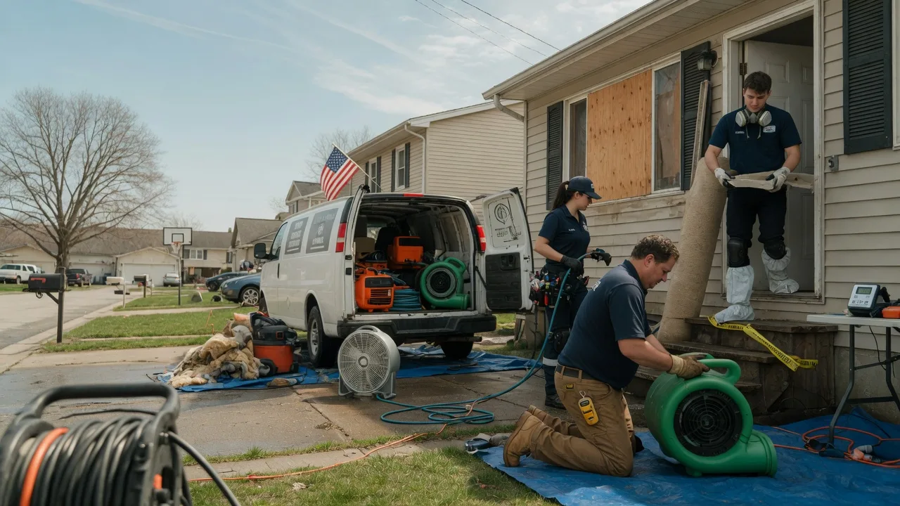 Water Damage Restoration in Milton, MA near me
